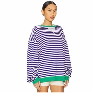 Free People |  NWOT Classic Striped Crew